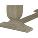 Rhaenyra 86 X 42 inch Sand Beige Extension Dining Table
